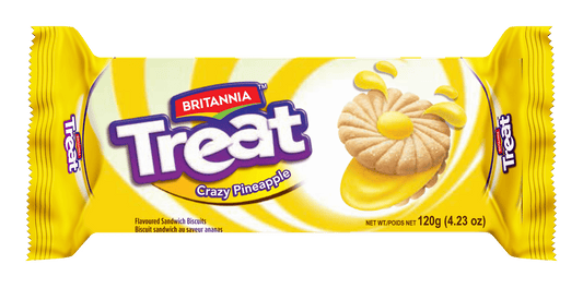 Britannia Treat Cream Pineapple 100g