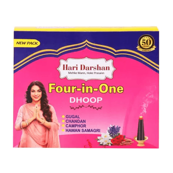 Hari Darshan 4 in 1 Dhoop 25 Dozen x 16 Sticks