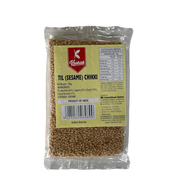 Kashish Til Sesame Chikki 100g