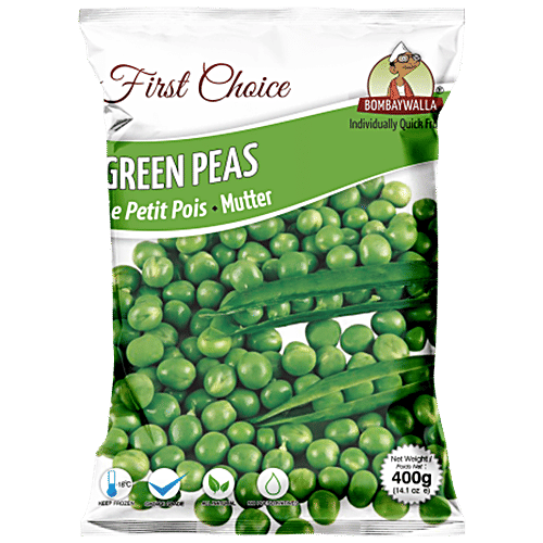 Bombaywalla Frozen Matar Green Peas 315g
