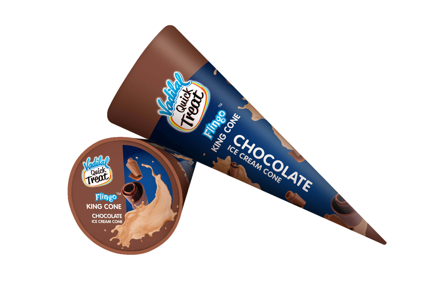 Vadilal Chocolate Ice Cream Cone 110ml