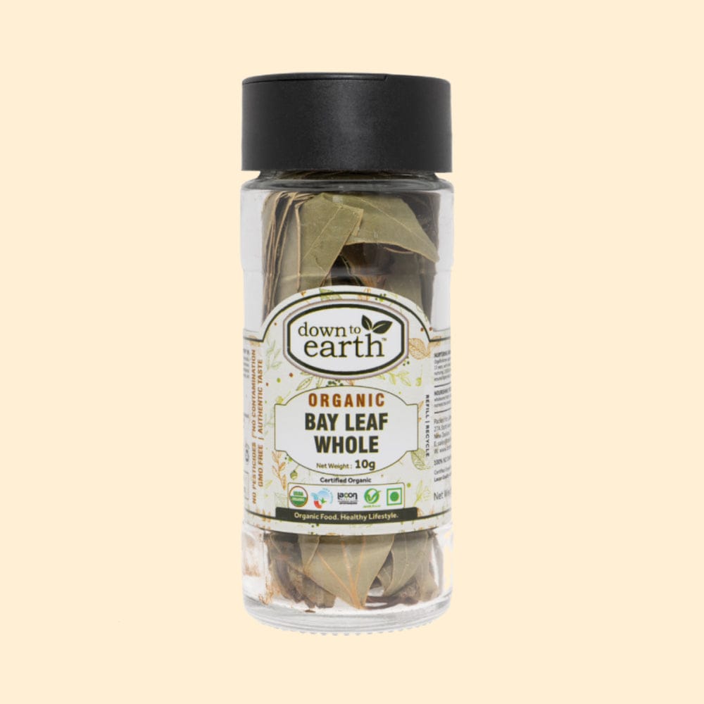 Organic Bay Leaf Whole 10g (Down To Earth)