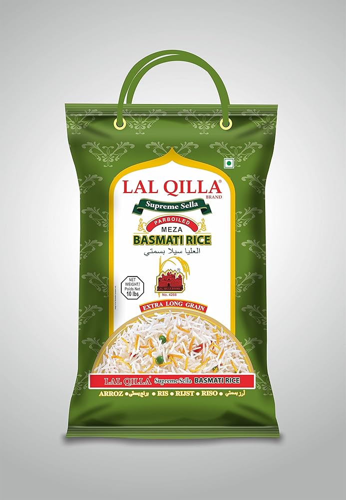 Lal Qilla Supreme Sella Basmati Rice 20kg