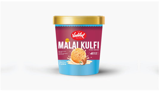 Vadilal Classic Malai Kulfi Ice Cream 1L