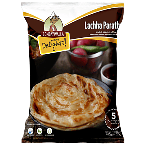 Bombaywalla Plain Paratha 80g x 5pcs