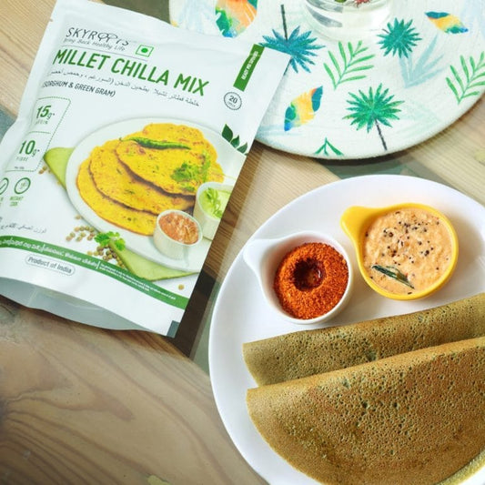 Multi Millet Chila Mix 400g (Skyroots)