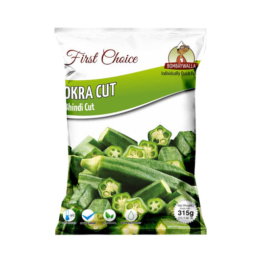 Bombaywalla Frozen Okra (Bhindi) Cuts 315g