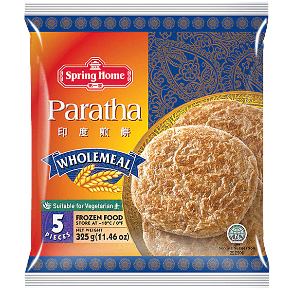 Spring Home Wholemeal Paratha   20pc x 65g