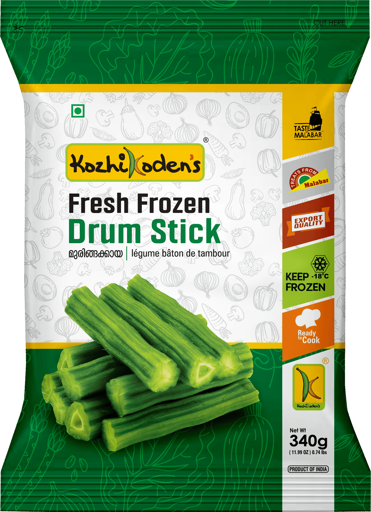 Frozen Drumstick 340g (Kozhikoden)