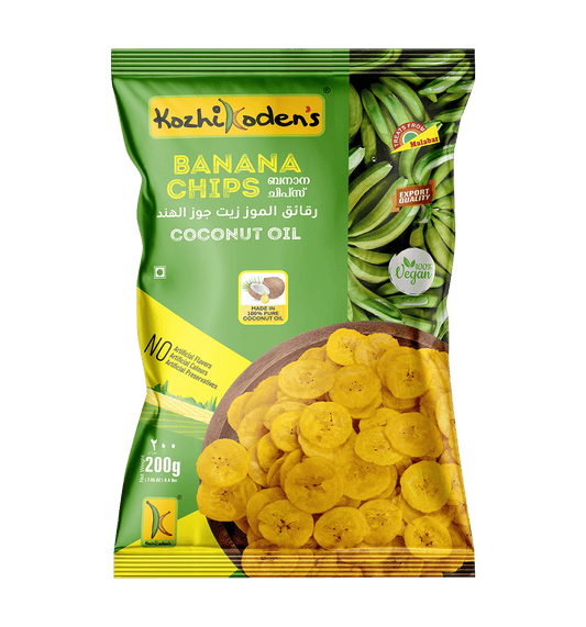Banana Chips Coconut Oil 200g (Kozhikoden)