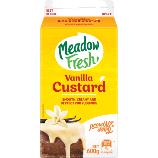 Meadow Fresh Custard Vanilla 600g