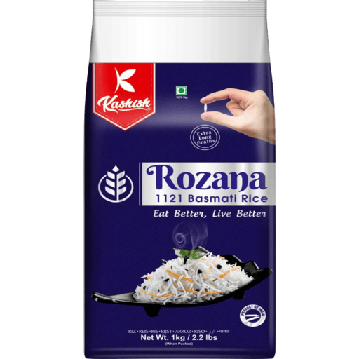 Kashish Rozana Basmati Rice 1kg