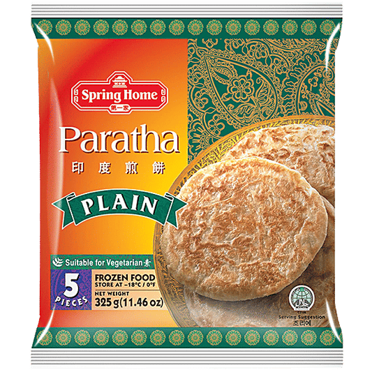 Spring Home Plain Paratha   20pc x 65g
