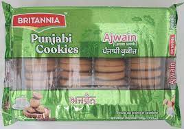Punjabi Cookies Ajwain 500g (Britannia)