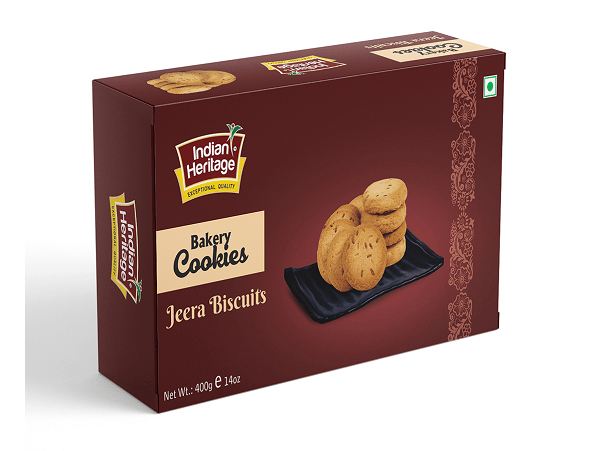 Jeera Cookies 350g (Indian Heritage)